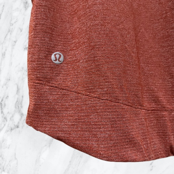 Lululemon Gait keeper short sleeve orange sparkle 10 like new - Picture 8 of 8